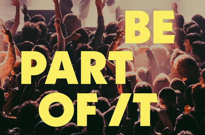 BE PART OF IT / WORD VRIJWILLIGER IN TRIX