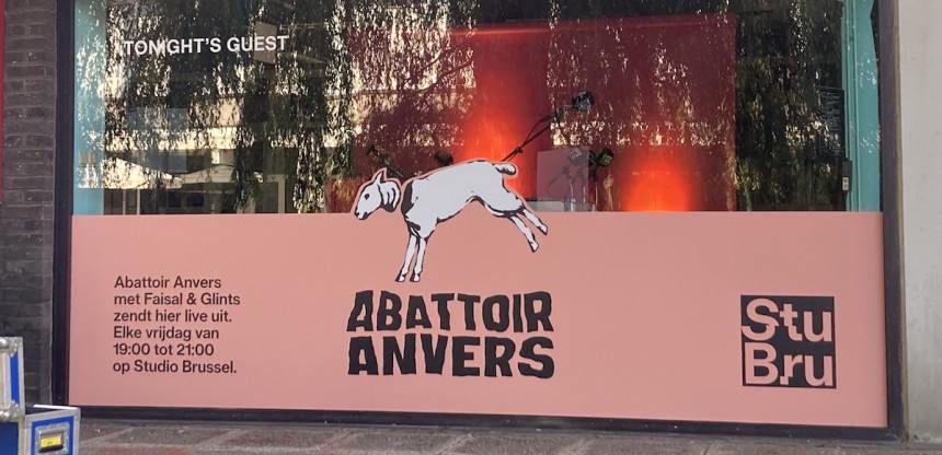 Abattoir Anvers (StuBru) broadcast live from Trix!