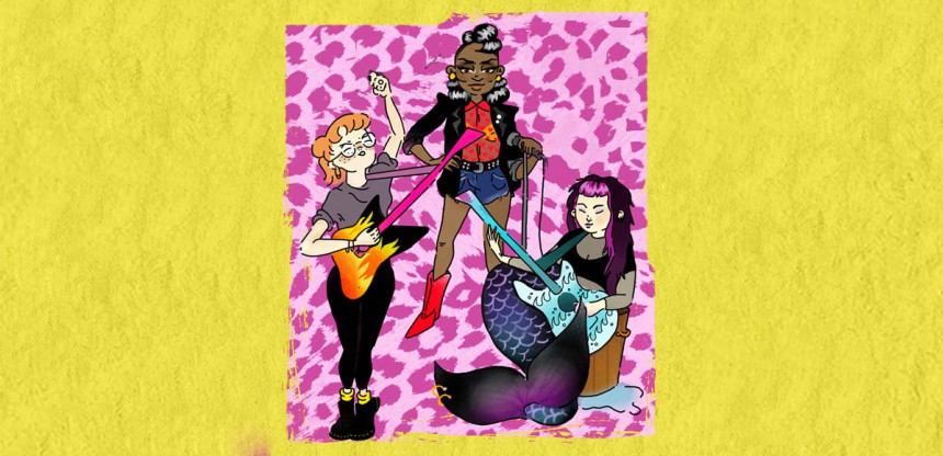 Start Your Band - workshop series by Girls Go BOOM!